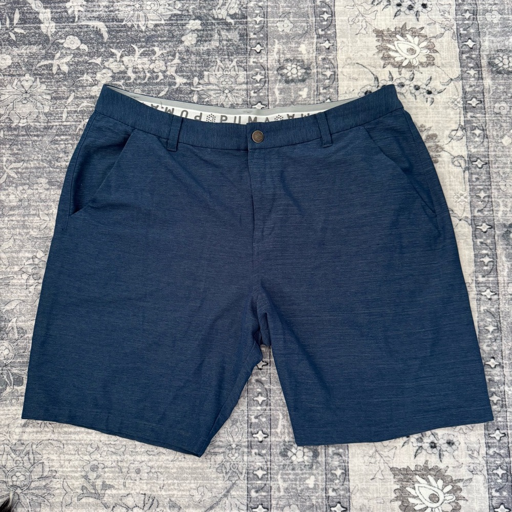 Puma Blue Men’s Golf Shorts Size 36 Quick Dry Material